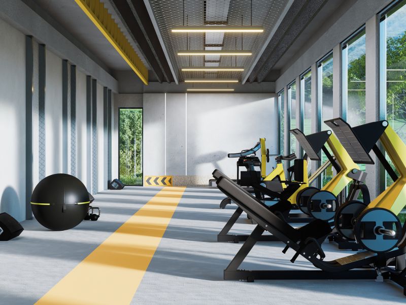 Exercise Room Painting